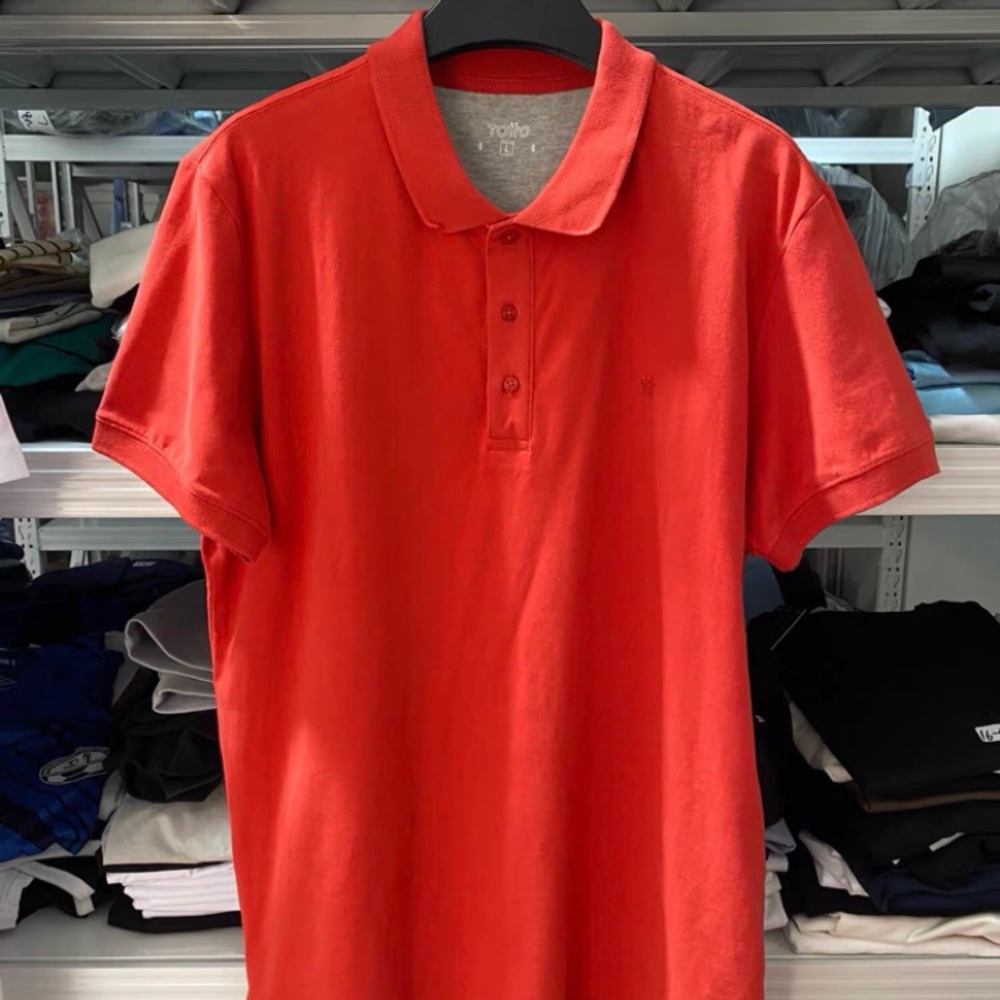 OTTO Red Polo Shirt Classic Style